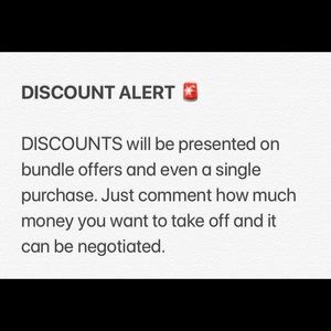 🍭DISCOUNT ALERT 🍩